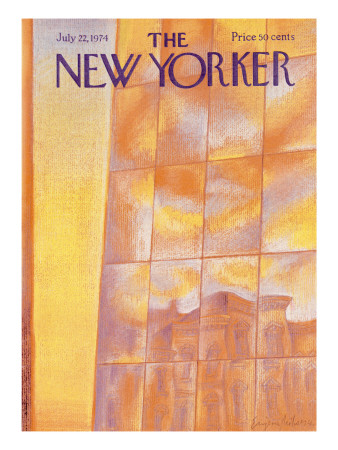 The New Yorker Cover - July 22, 1974 by Eugène Mihaesco Pricing Limited Edition Print image