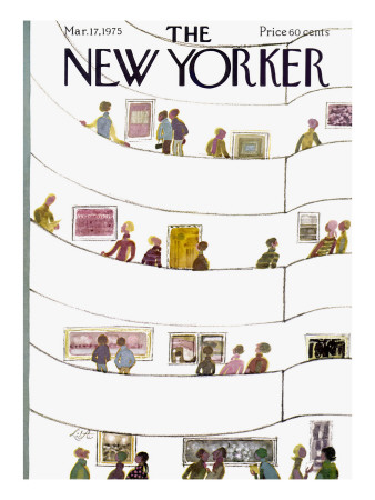 The New Yorker Cover - March 17, 1975 by Laura Jean Allen Pricing Limited Edition Print image