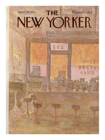 The New Yorker Cover - April 28, 1975 by James Stevenson Pricing Limited Edition Print image