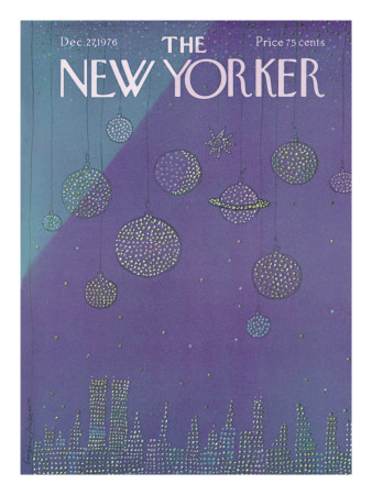 The New Yorker Cover - December 27, 1976 by Eugene Mihaesco Pricing Limited Edition Print image