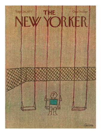 The New Yorker Cover - September 26, 1977 by Robert Tallon Pricing Limited Edition Print image