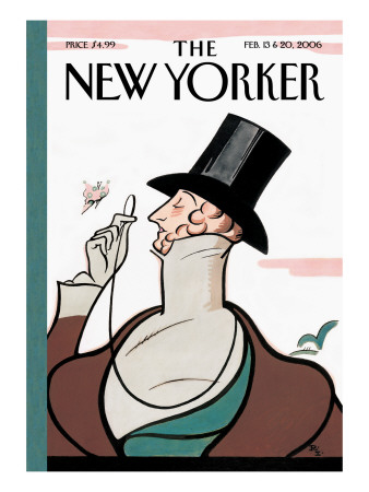 The New Yorker Cover - February 13, 2006 by Rea Irvin Pricing Limited Edition Print image