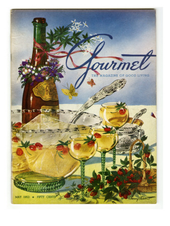 Gourmet Cover - May 1953 by Henry Stahlhut Pricing Limited Edition Print image