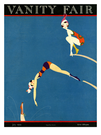 Vanity Fair Cover - July 1921 by A. H. Fish Pricing Limited Edition Print image
