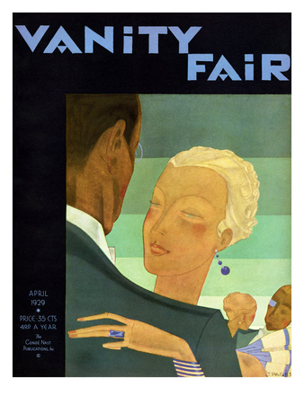 Vanity Fair Cover - April 1929 by Jean Pages Pricing Limited Edition Print image