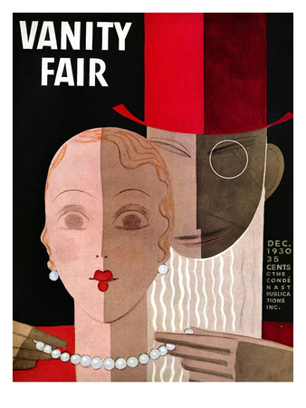 Vanity Fair Cover - December 1930 by Eduardo Garcia Benito Pricing Limited Edition Print image