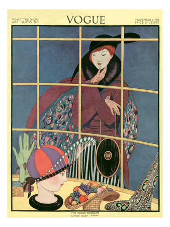 Vogue Cover - November 1914 by George Wolfe Plank Pricing Limited Edition Print image