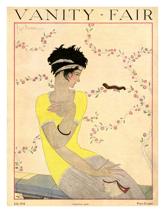 Vanity Fair Cover - July 1918 by Georges Lepape Pricing Limited Edition Print image