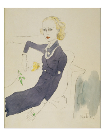 Vogue - March 1933 by Cecil Beaton Pricing Limited Edition Print image