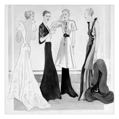 Vogue - September 1934 by Eduardo Garcia Benito Pricing Limited Edition Print image