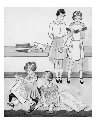 Vogue - August 1930 by Rene Bouet-Willaumez Pricing Limited Edition Print image