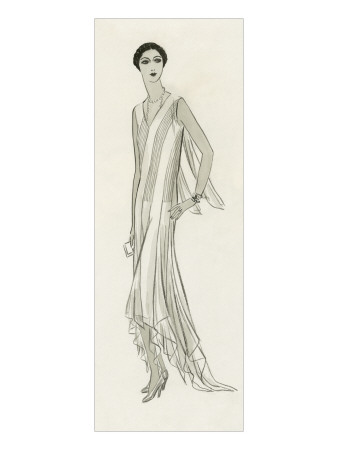 Vogue - June 1929 by Creelman Pricing Limited Edition Print image