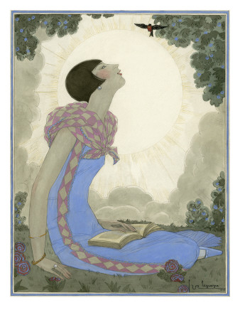 Vogue - May 1926 by Georges Lepape Pricing Limited Edition Print image