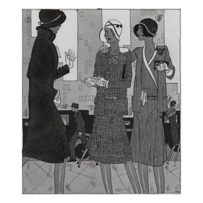 Vogue - August 1929 by Jean Pagès Pricing Limited Edition Print image