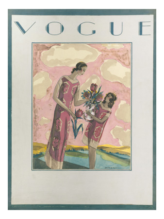 Vogue - July 1925 by Charles A. Platt Pricing Limited Edition Print image