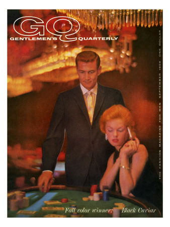 Gq Cover - September 1959 by Richard Waite Pricing Limited Edition Print image