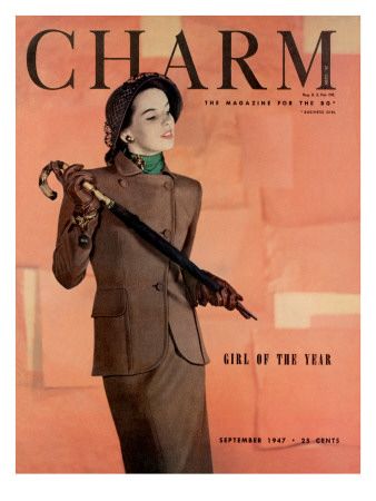 Charm Cover - September 1947 by Hal Reiff Pricing Limited Edition Print image
