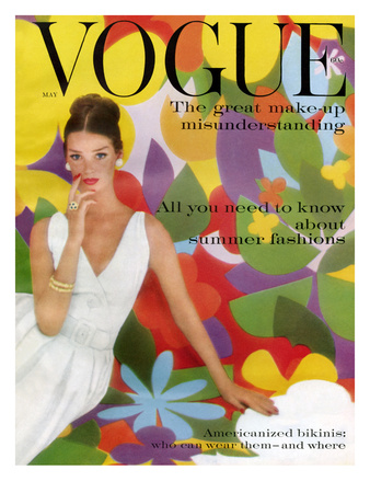 Vogue Cover - May 1959 by William Bell Pricing Limited Edition Print image