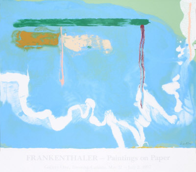 Skywriting, 1997 by Helen Frankenthaler Pricing Limited Edition Print image