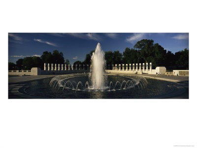 The Atlantic Pavilion Pillars At The World War Ii Memorial by Richard Nowitz Pricing Limited Edition Print image