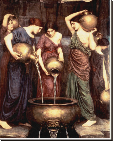Danaides, 1904 by John William Waterhouse Pricing Limited Edition Print image