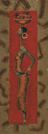 African Lady Ii by Kamba Pricing Limited Edition Print image
