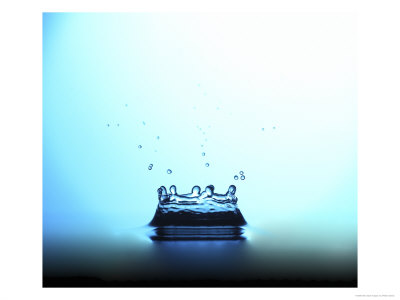 Water Drop And Splash by William Swartz Pricing Limited Edition Print image