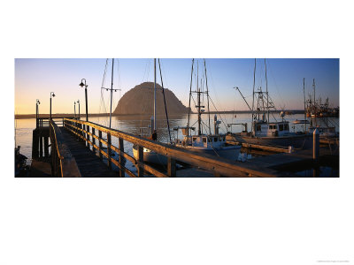 Sunset At Morro Bay, Ca by James Blank Pricing Limited Edition Print image