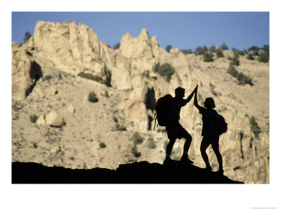 Mountain Climbers, Oregon by Charlie Borland Pricing Limited Edition Print image