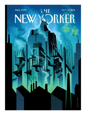 New Yorker Cover - October 10, 2011 by Eric Drooker Pricing Limited Edition Print image