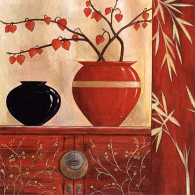 Decor In Red by Tran Long Pricing Limited Edition Print image