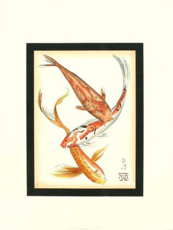 Koi Fish Ii by Chariklia Zarris Pricing Limited Edition Print image