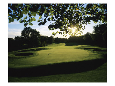 Olympia Fields Country Club North Course, Hole 11 by Stephen Szurlej Pricing Limited Edition Print image