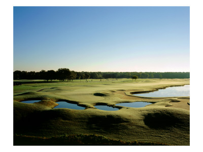 Copper Mill Golf Club, Hole 3 by Stephen Szurlej Pricing Limited Edition Print image