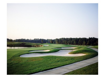 World Golf Village, The King And Bear Golf Course Bunker by Stephen Szurlej Pricing Limited Edition Print image