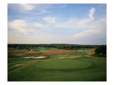Shinnecock Hills Golf Club, Hole 9 by Stephen Szurlej Pricing Limited Edition Print image