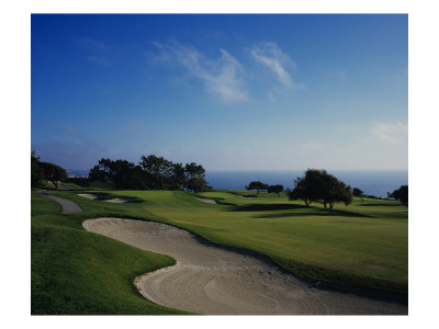 Torrey Pines Municipal G.Cse., Hole 2 by Stephen Szurlej Pricing Limited Edition Print image