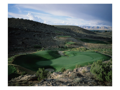 The Golf Club At Redlands Mesa, Hole 12 by Stephen Szurlej Pricing Limited Edition Print image
