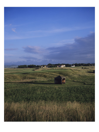 Muirfield Golf Club, Hole 7 by Stephen Szurlej Pricing Limited Edition Print image