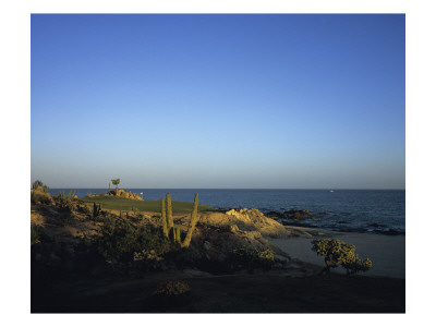 Cabo Del Sol Golf Club, Hole 17 by Stephen Szurlej Pricing Limited Edition Print image