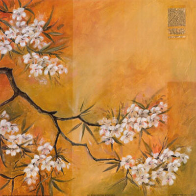 Oriental Blossoms Ii by Jennifer Hammond Pricing Limited Edition Print image