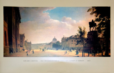 Das Friedrichsforum Unter Den Linden by Eduard Gartner Pricing Limited Edition Print image