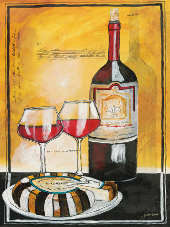 Wine Notes Ii by Jennifer Garant Pricing Limited Edition Print image
