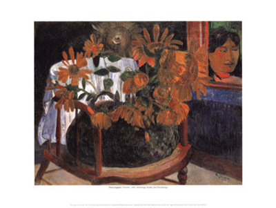 Sunflowers by Paul Gauguin Pricing Limited Edition Print image
