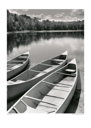 Three Boats, Kalkaska, Michigan by Monte Nagler Pricing Limited Edition Print image