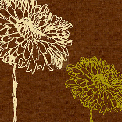 Chrysanthemum Square I by Alice Buckingham Pricing Limited Edition Print image