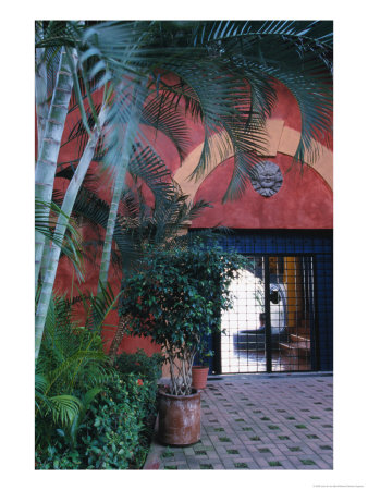 Exterior Of Traditional Mexican Architecture, Puerto Vallarta, Mexico by John & Lisa Merrill Pricing Limited Edition Print image