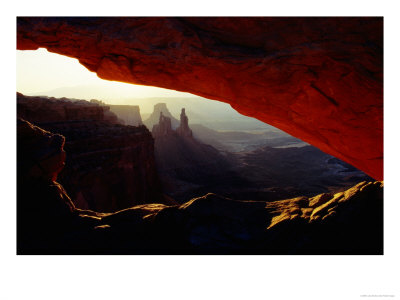 Mesa And Washer Woman Arches, Canyonlands National Park, U.S.A. by Curtis Martin Pricing Limited Edition Print image