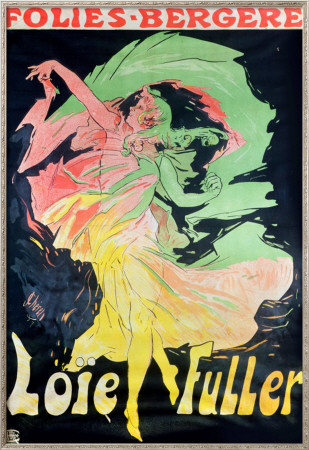 Folies Bergeres: Loie Fuller, France, 1897 by Jules Cheret Pricing Limited Edition Print image