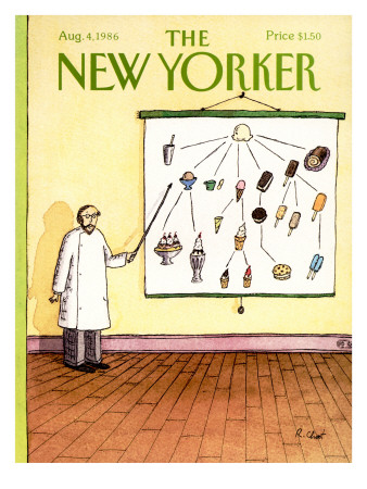 The New Yorker Cover - August 4, 1986 by Roz Chast Pricing Limited Edition Print image